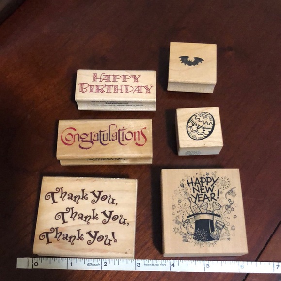 Variety of rubber stamps - Picture 2 of 3